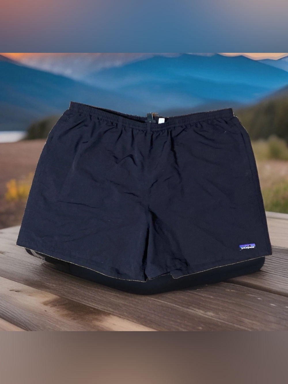 Patagonia Men's Baggies Shorts 5" swim trunks Black Size: XXL Outdoor Beach